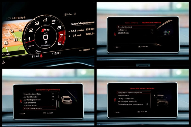 Audi S5 cena 164900 przebieg: 105873, rok produkcji 2017 z Ostrzeszów małe 704